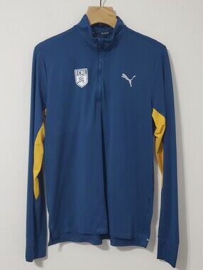 Puma Run ECNL Quarter Zip Training Pullover Top Mens Medium